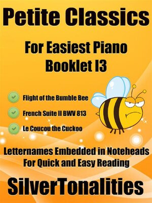 cover image of Petite Classics for Easiest Piano Booklet I3